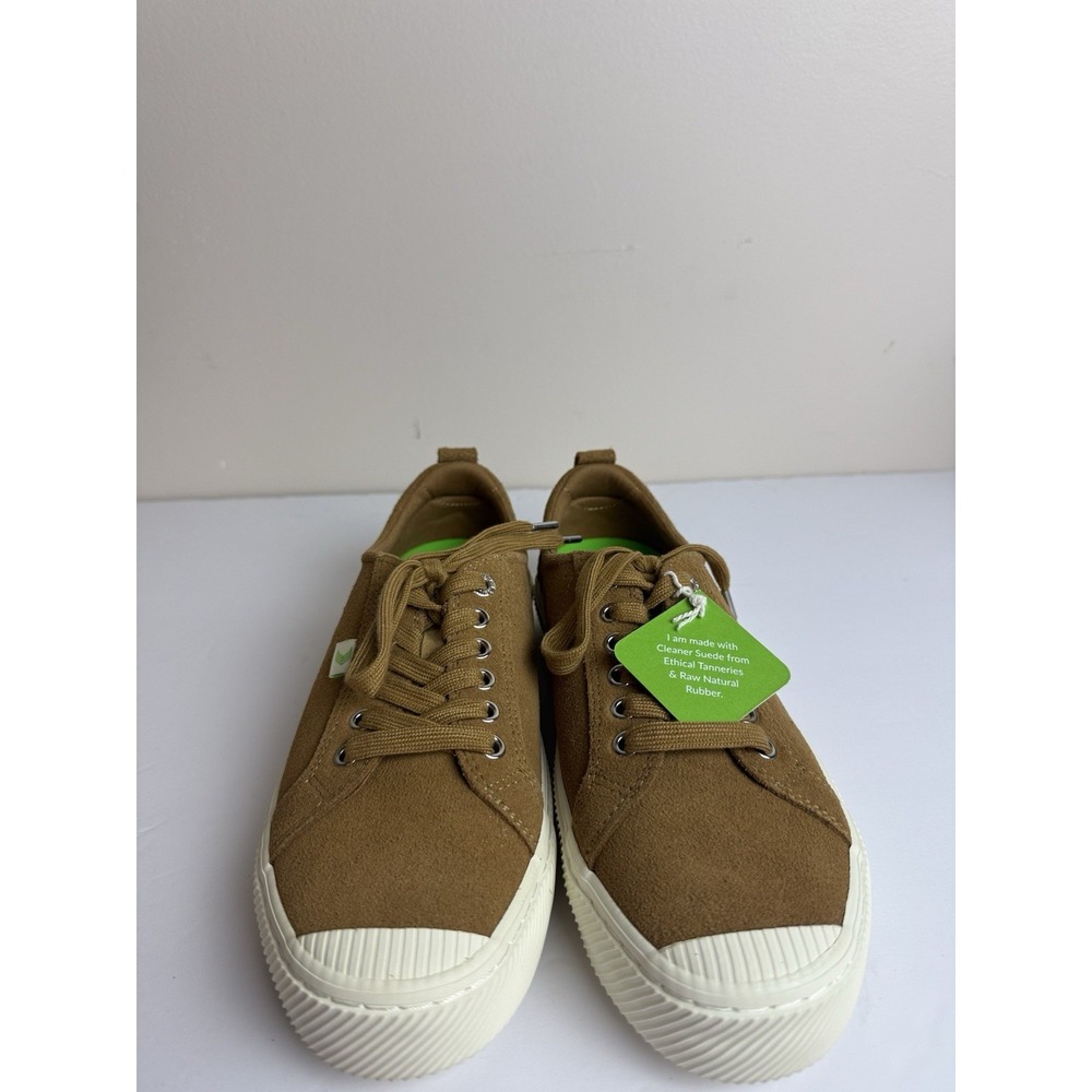 Women's Size 10.5 Men 9 CARIUMA Unisex OCA Low Camel Suede Sneaker - Picture 3 of 10